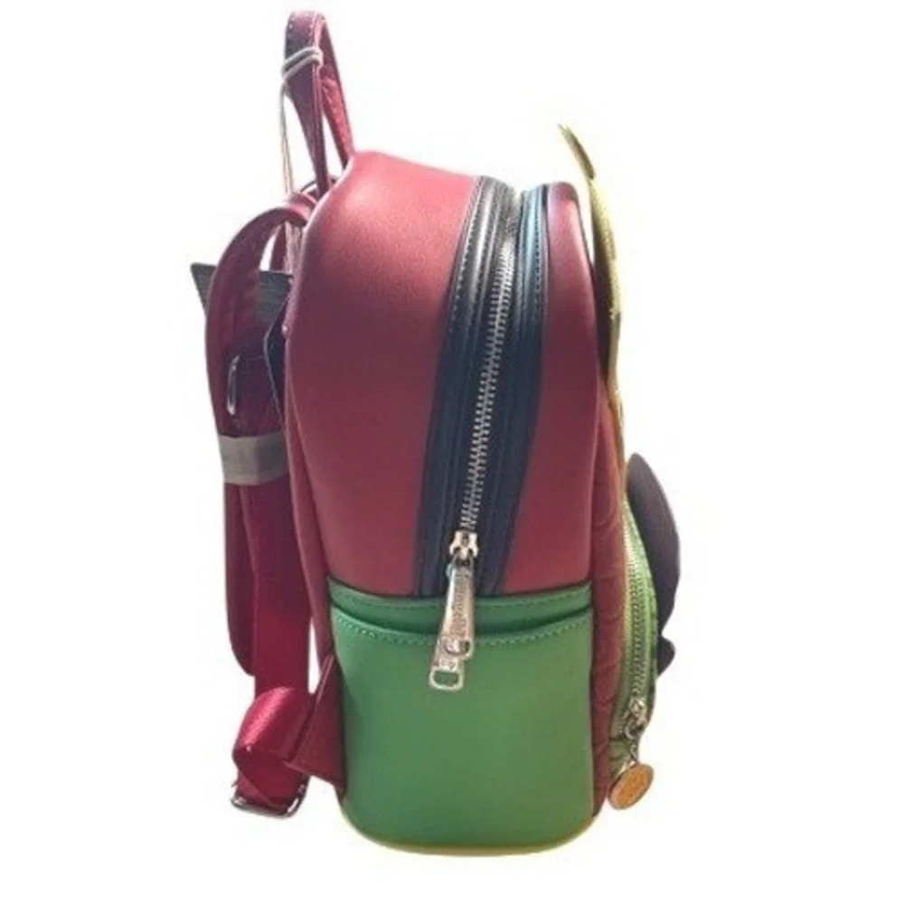 Loungefly Dragon Ball Z Gohan Piccolo Funko Pop Mini Backpack Red Green New